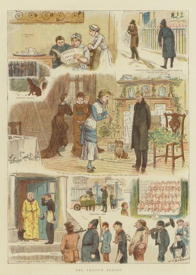 Bayram Mevsimi (kromolitho) by John Charles Dollman